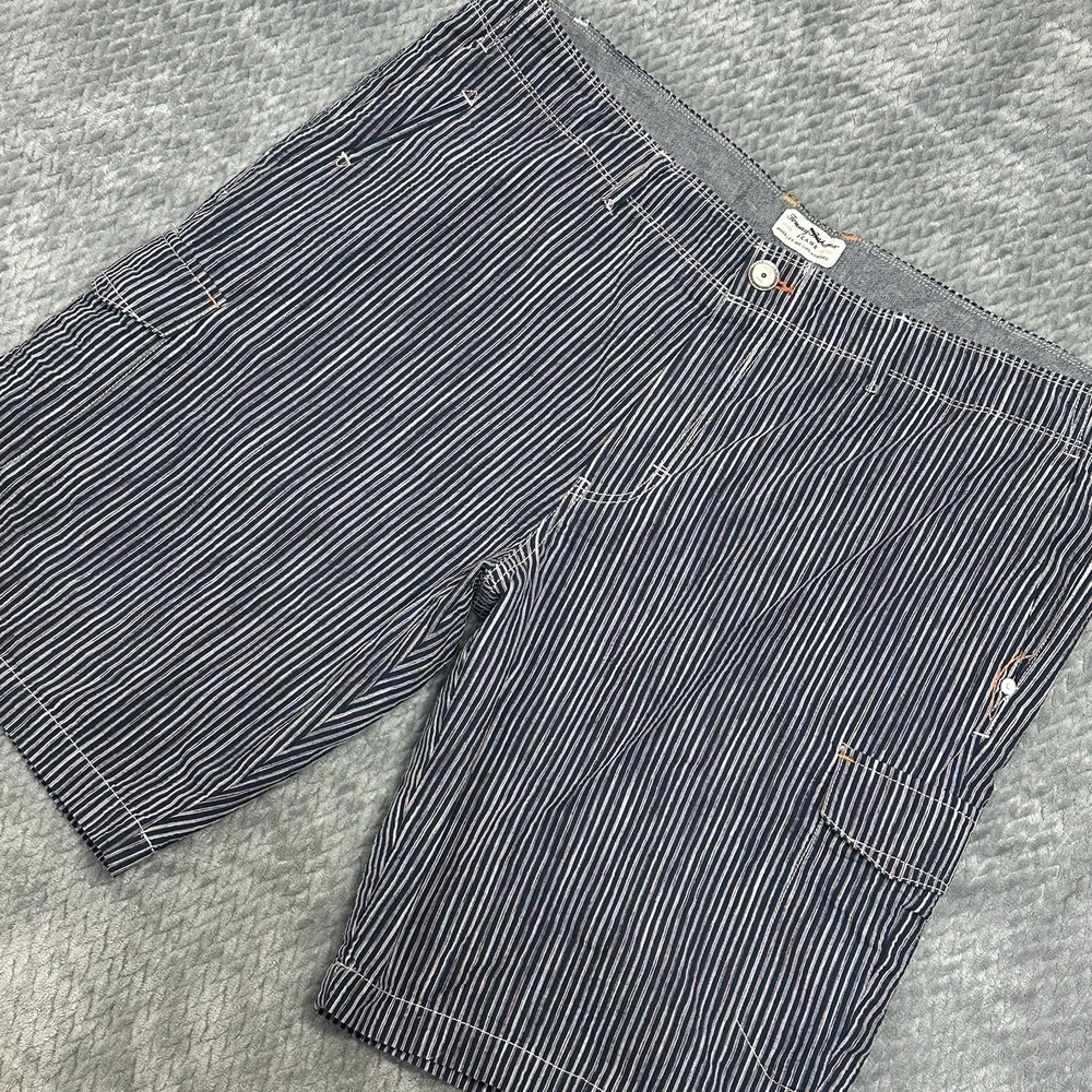 Tommy Bahama Shorts Mens 44 Cargo Seersucker Golf Preppy Vaca Classic
